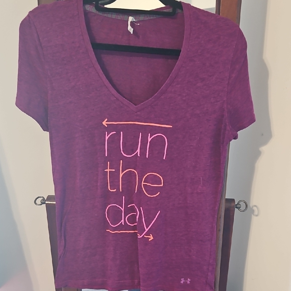 Under Armour Women's Purple‎ Graphic Tee